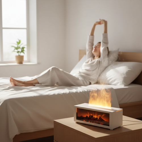 3D Flame Essential Oil Diffuser & Humidifier