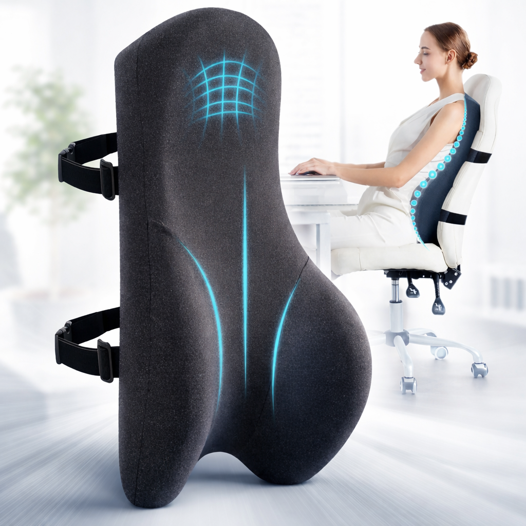 Full-Back Ergonomic Support Cushion