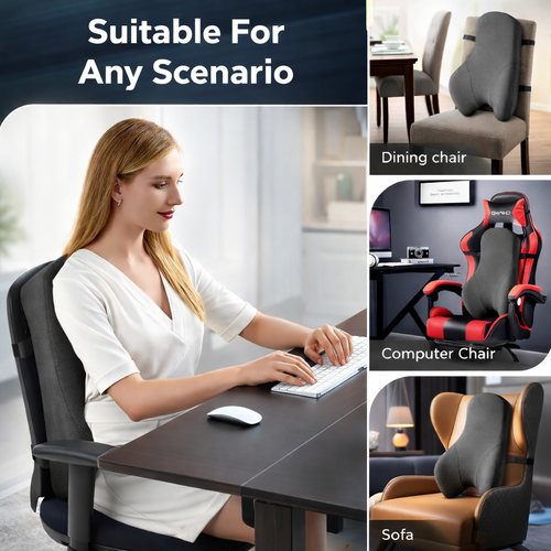 Full-Back Ergonomic Support Cushion